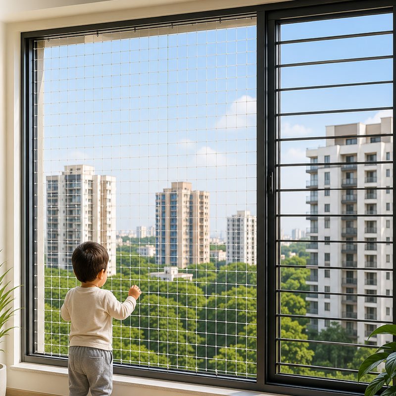 Child-Safety Window Nets